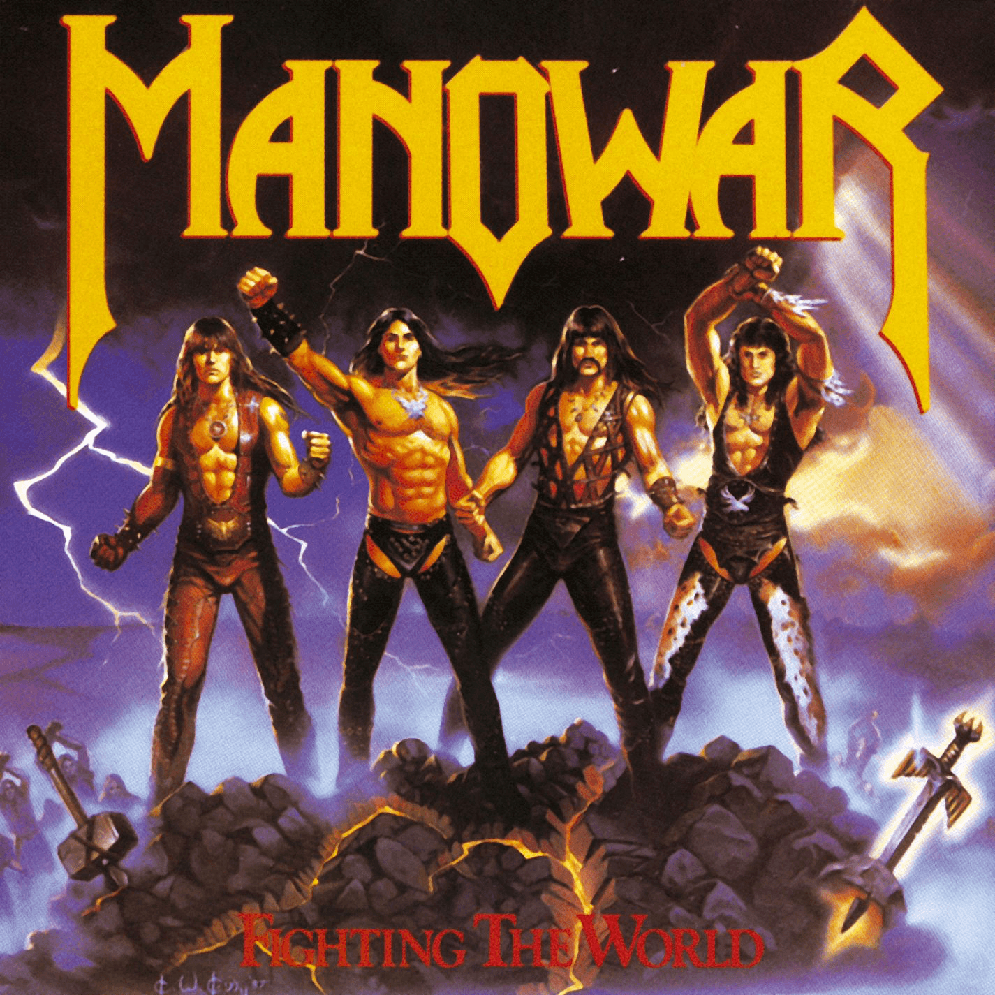 Manowar Fighting the World