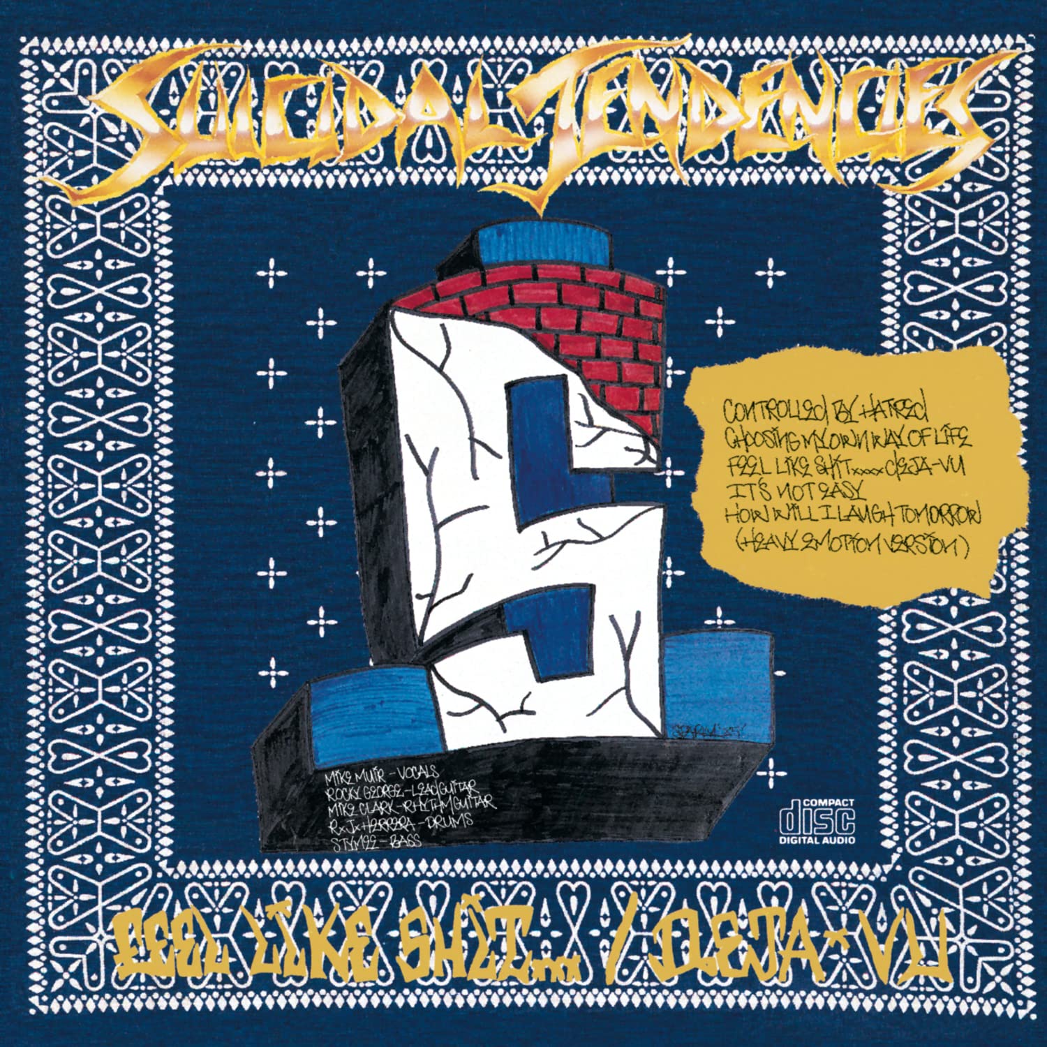 Suicidal Tendencies Controlled By Hatred / Feel Like Shit... Déjà-vu